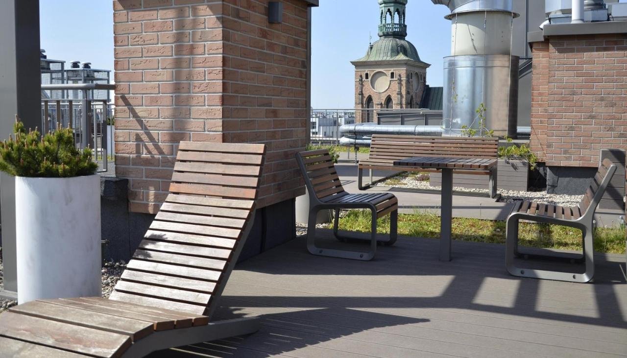 Roof Terrace Old Town Apartments With Private Parking Gdaňsk Exteriér fotografie